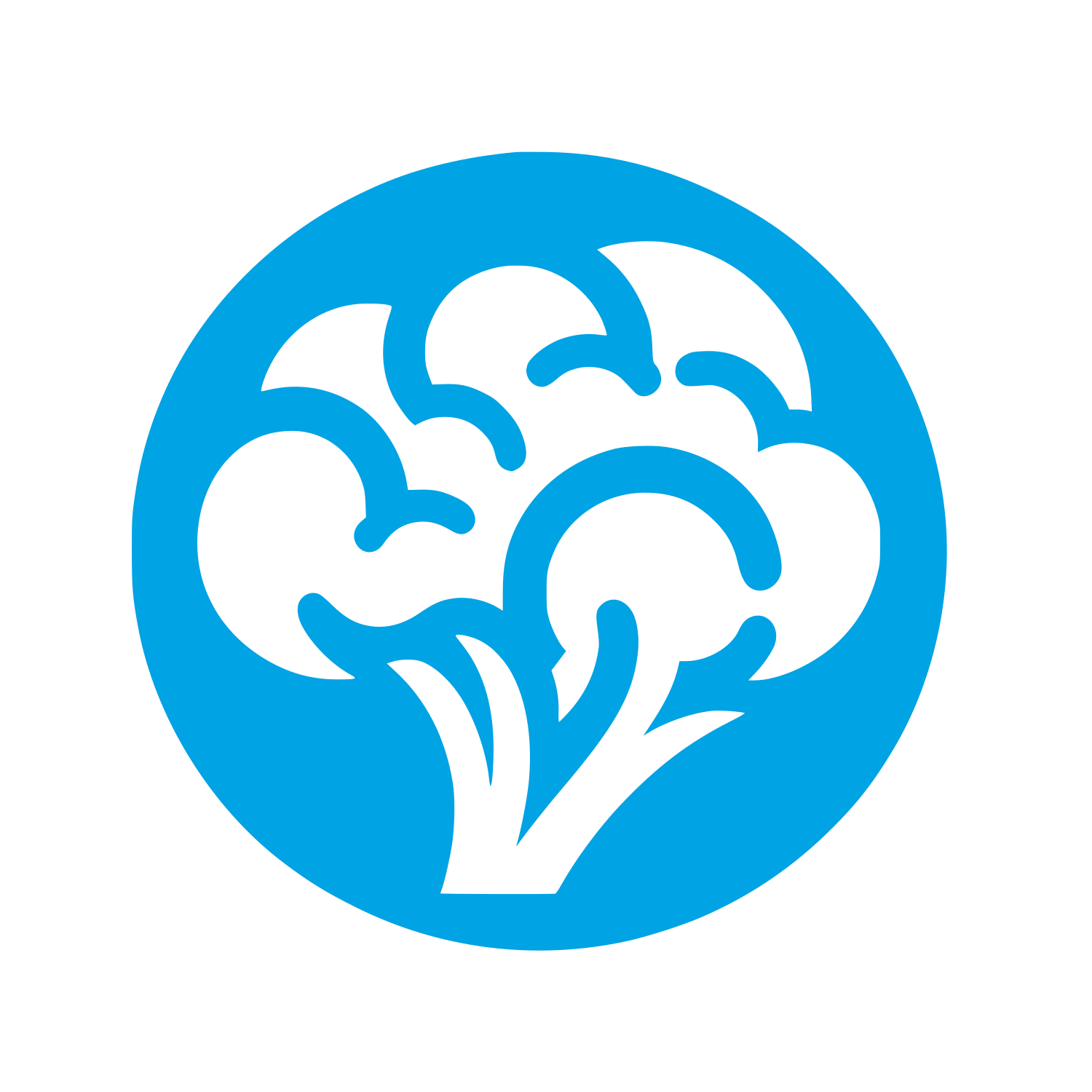 Logo of Cloud Design #00a3e4