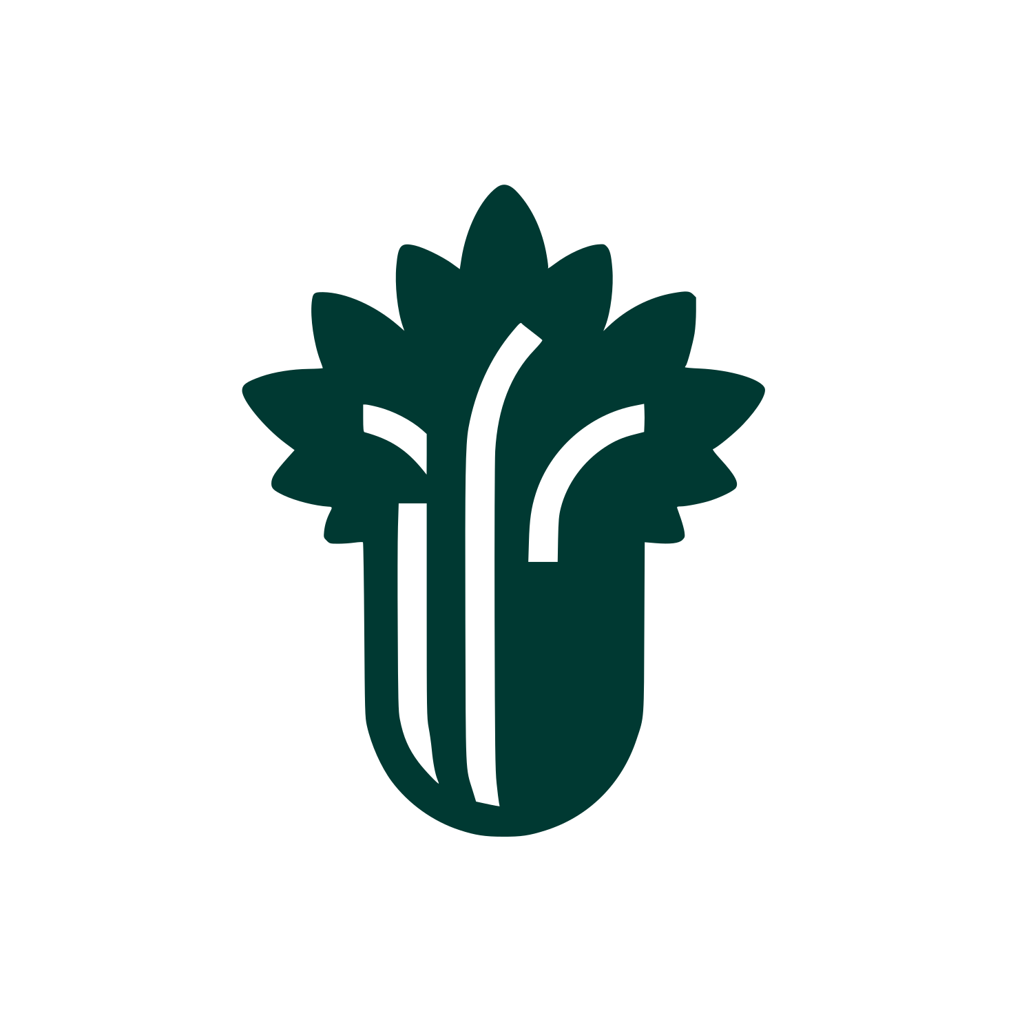 Celery Logo Design #003932