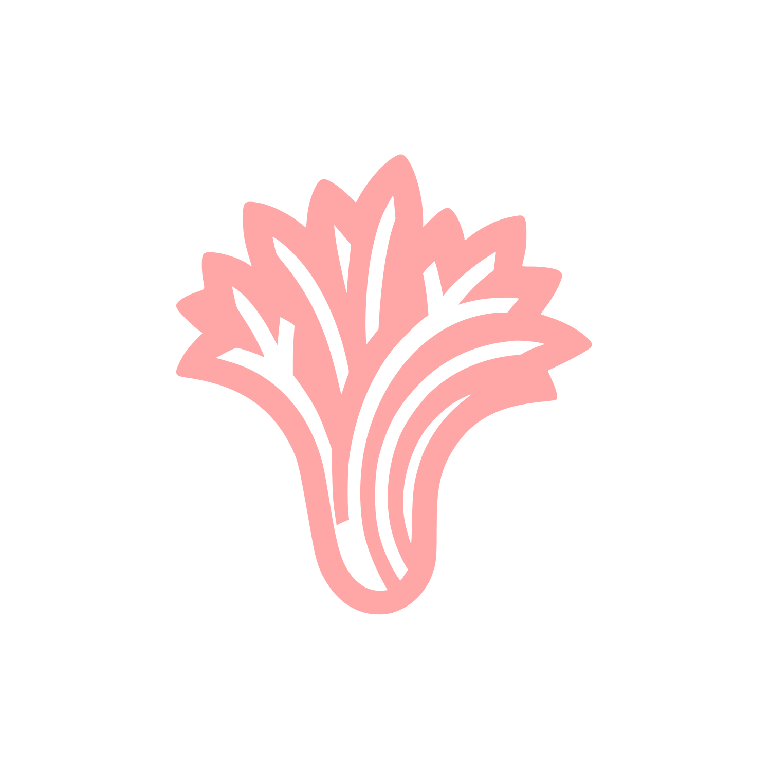 Logo of Celery Plant #ffa6a6