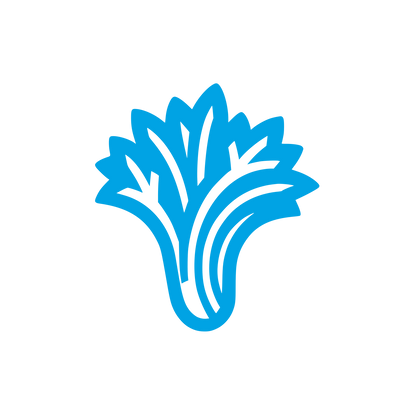 Logo of Celery Plant #00a3e4
