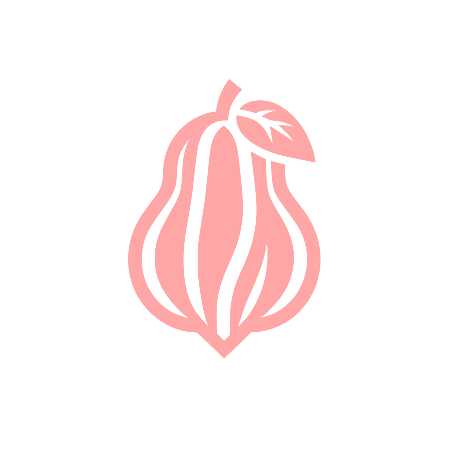 Logo of a Pear #ffa6a6