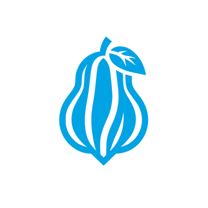Logo of a Pear #00a3e4