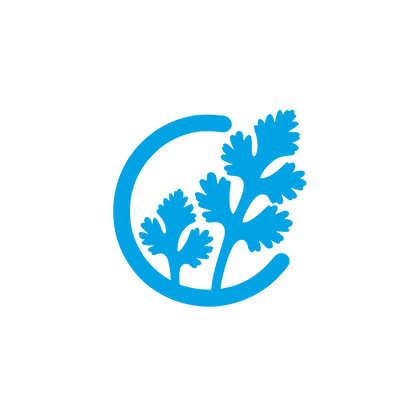 Herb Logo Design #00a3e4