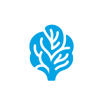 Vegetation Logo Design #00a3e4