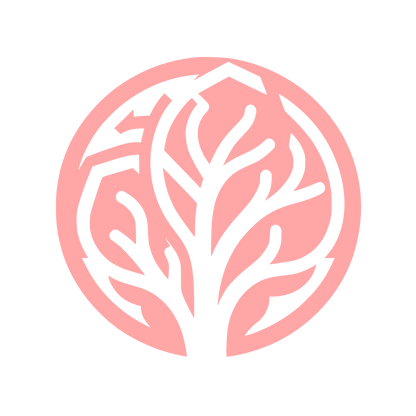 Tree Symbol Logo #ffa6a6