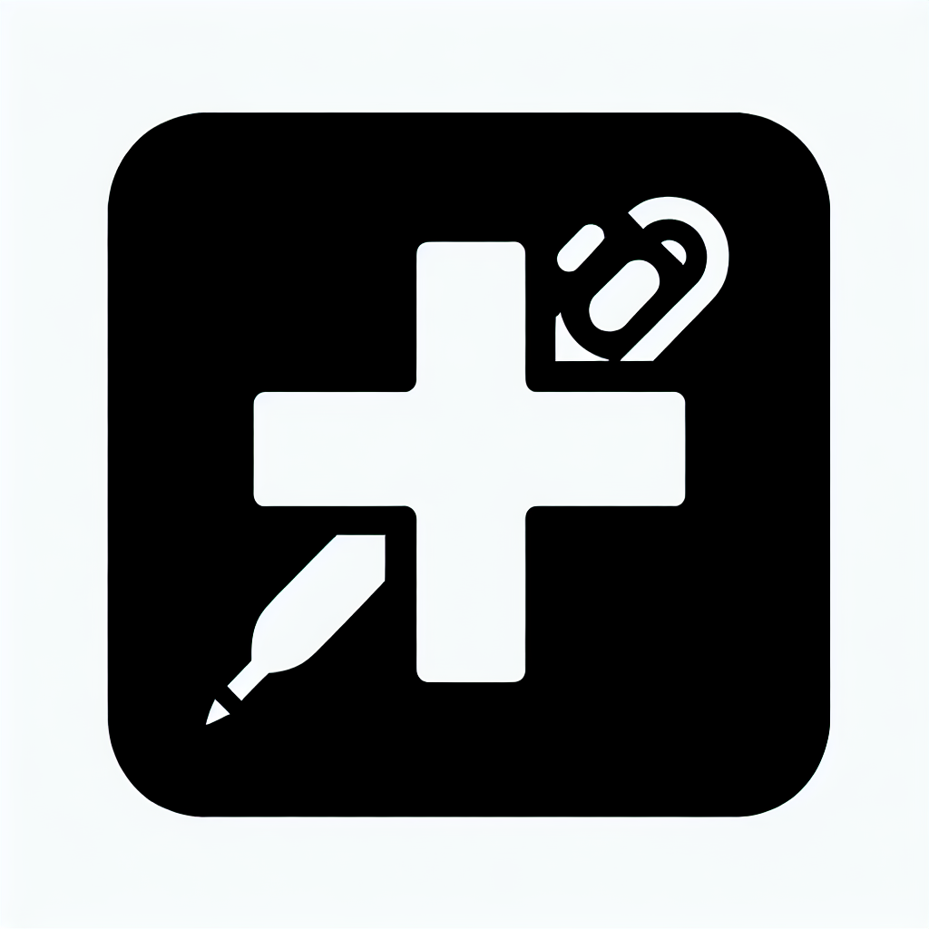 Medical Cross Capsule Logo