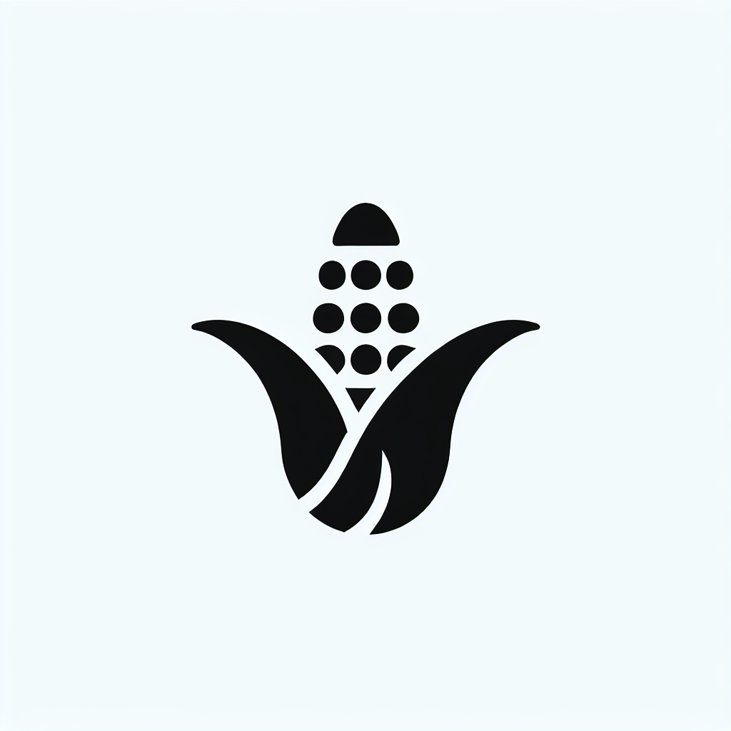 Logo with Corn Design