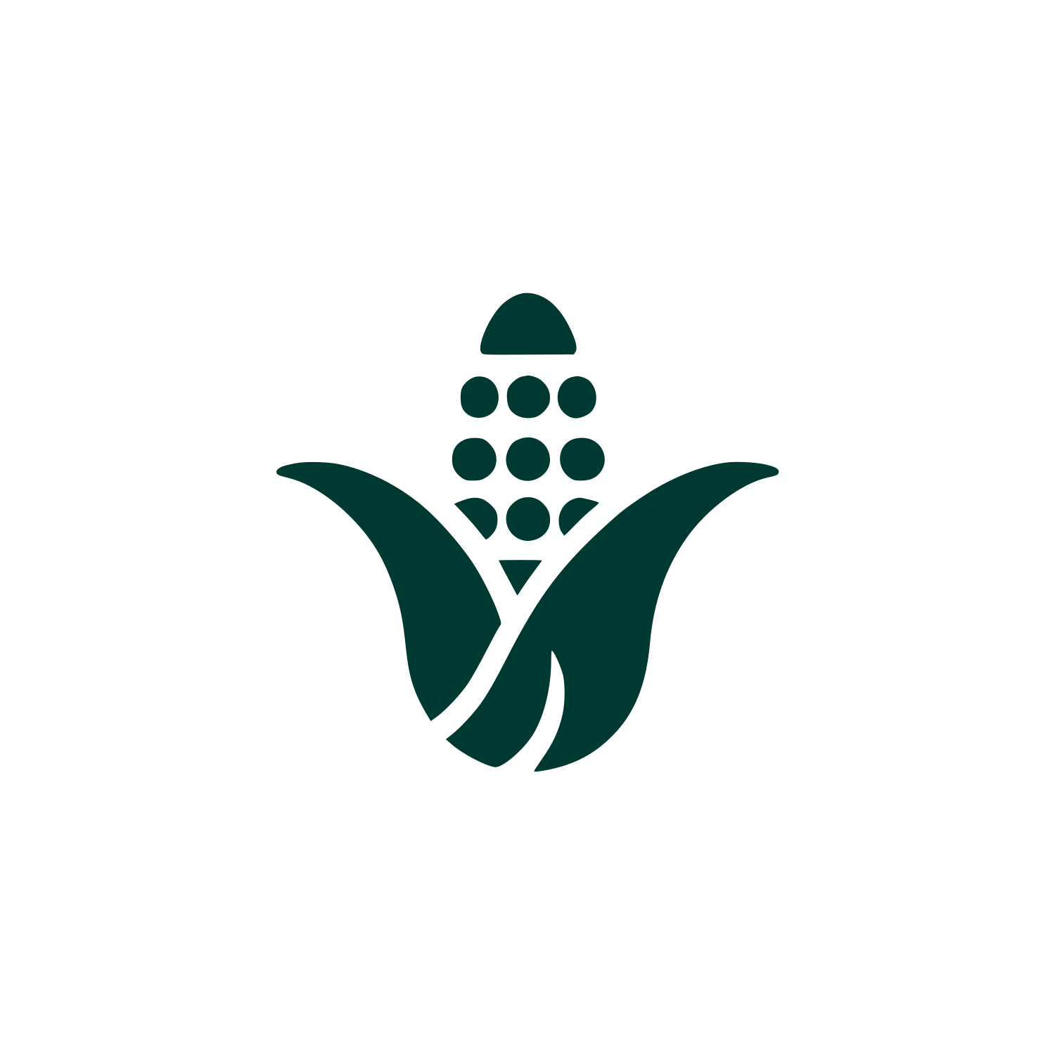 Logo with Corn Design #003932