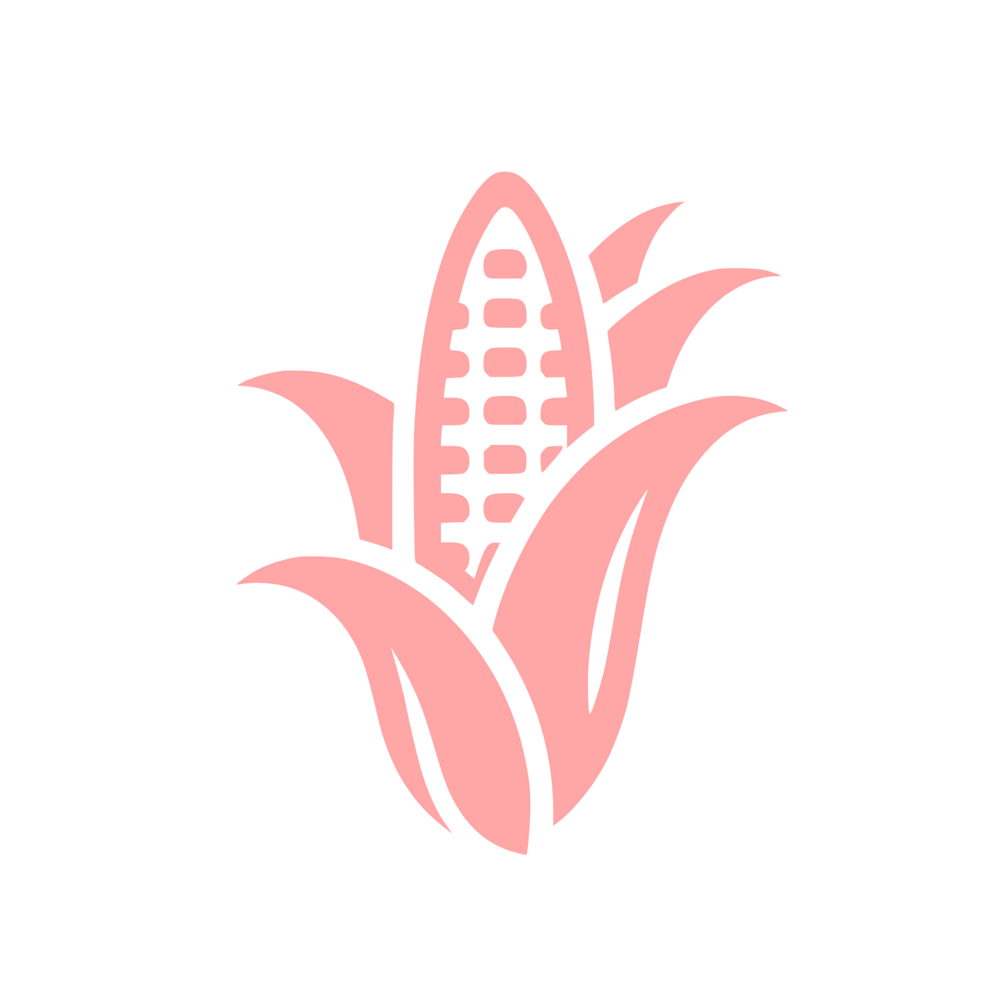 Corn Plant Logo #ffa6a6