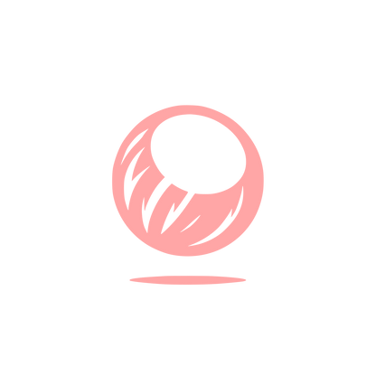 Coconut Bold Logo #ffa6a6