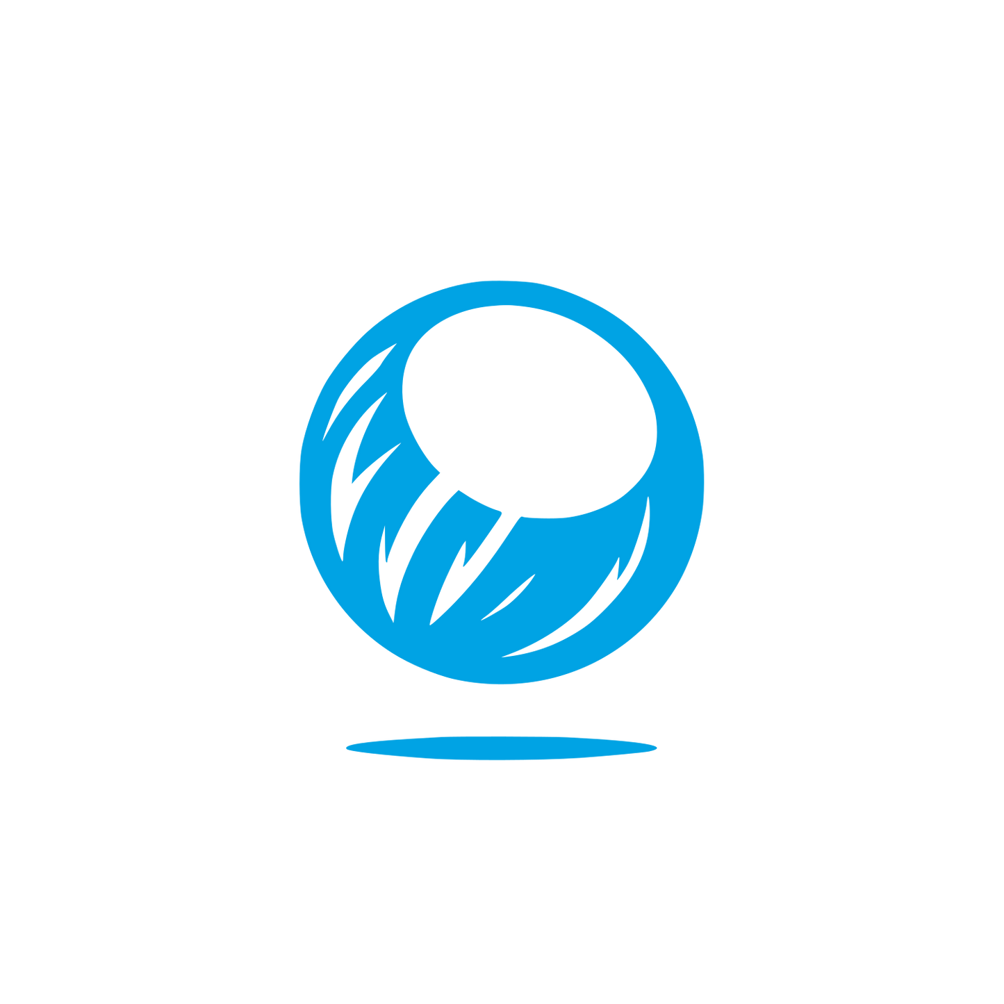 Coconut Bold Logo #00a3e4