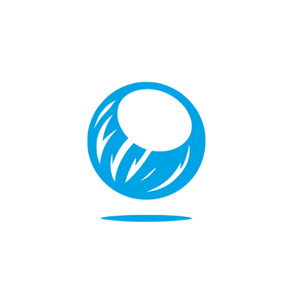 Coconut Bold Logo #00a3e4