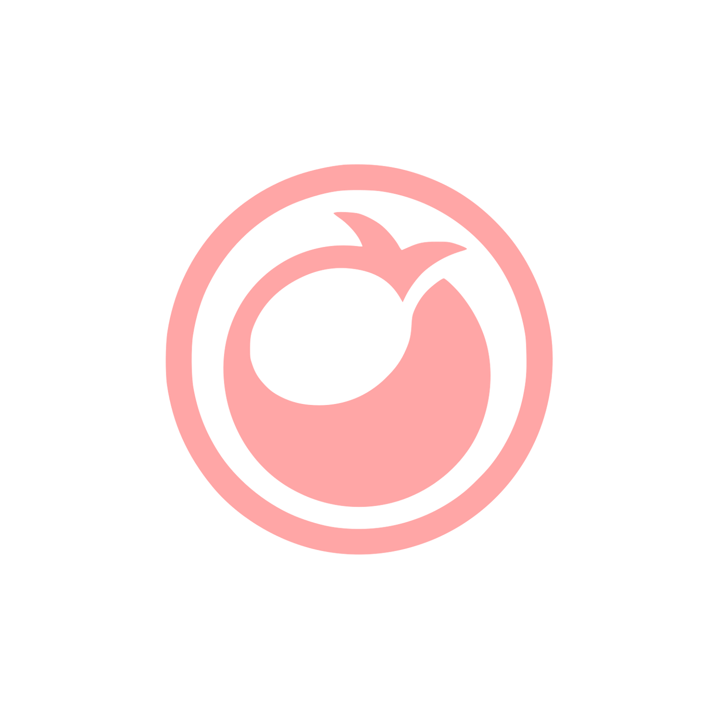 Logo of a Fruit #ffa6a6