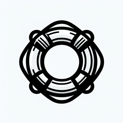 Intertwined Bands Circle Logo