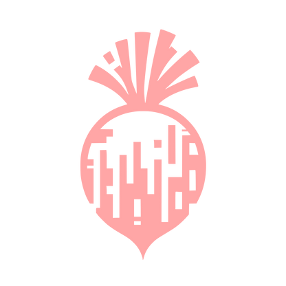 Daikon Radish Logo #ffa6a6