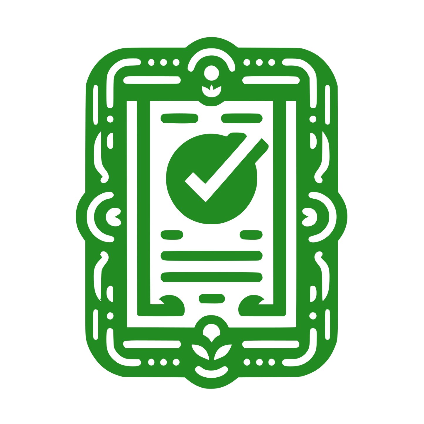 Verified Certificate Logo #228B22