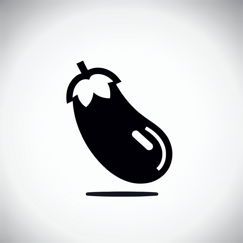 Eggplant Logo Design