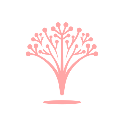 Tree Structure Logo #ffa6a6