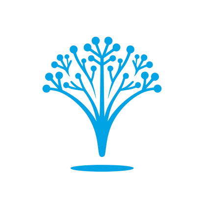 Tree Structure Logo #00a3e4