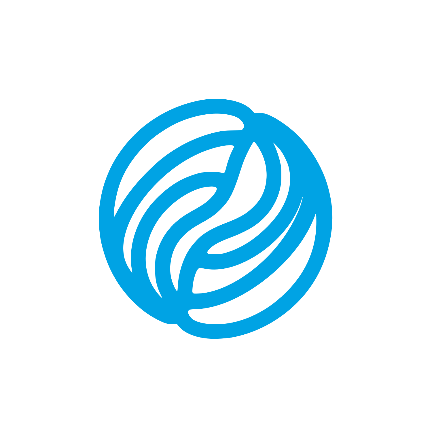 Garbanzo Bean Logo #00a3e4