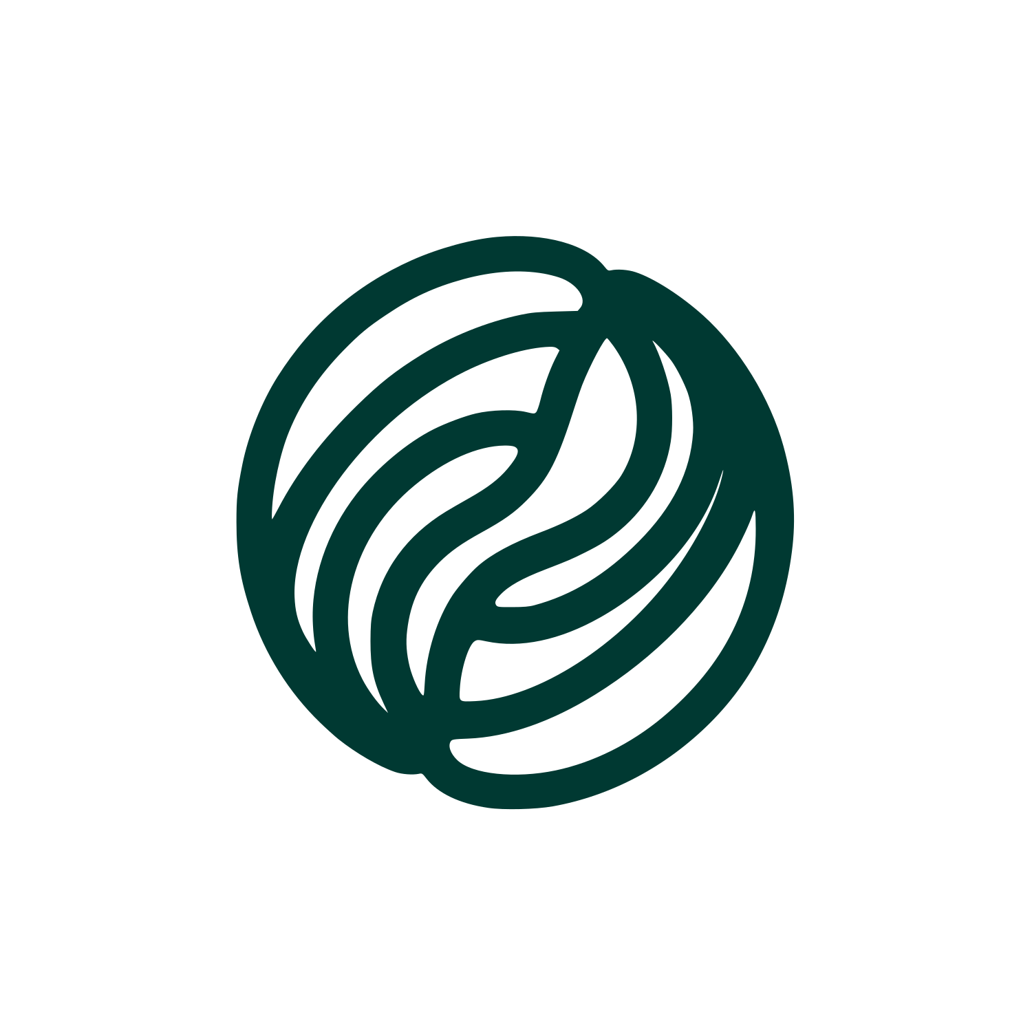 Garbanzo Bean Logo #003932