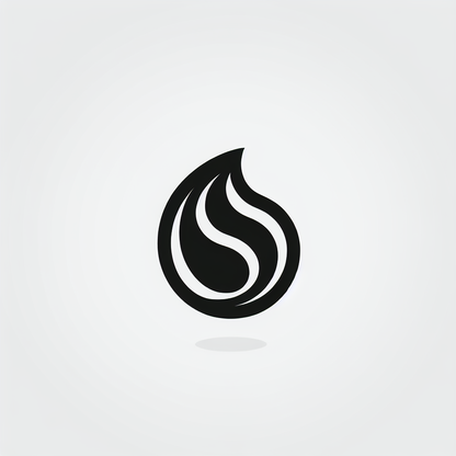 Logo with Fluid Design
