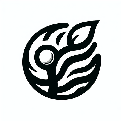 Leaf and Circle Logo