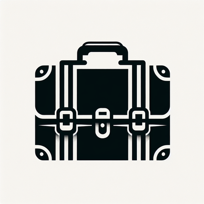 Suitcase Briefcase Logo
