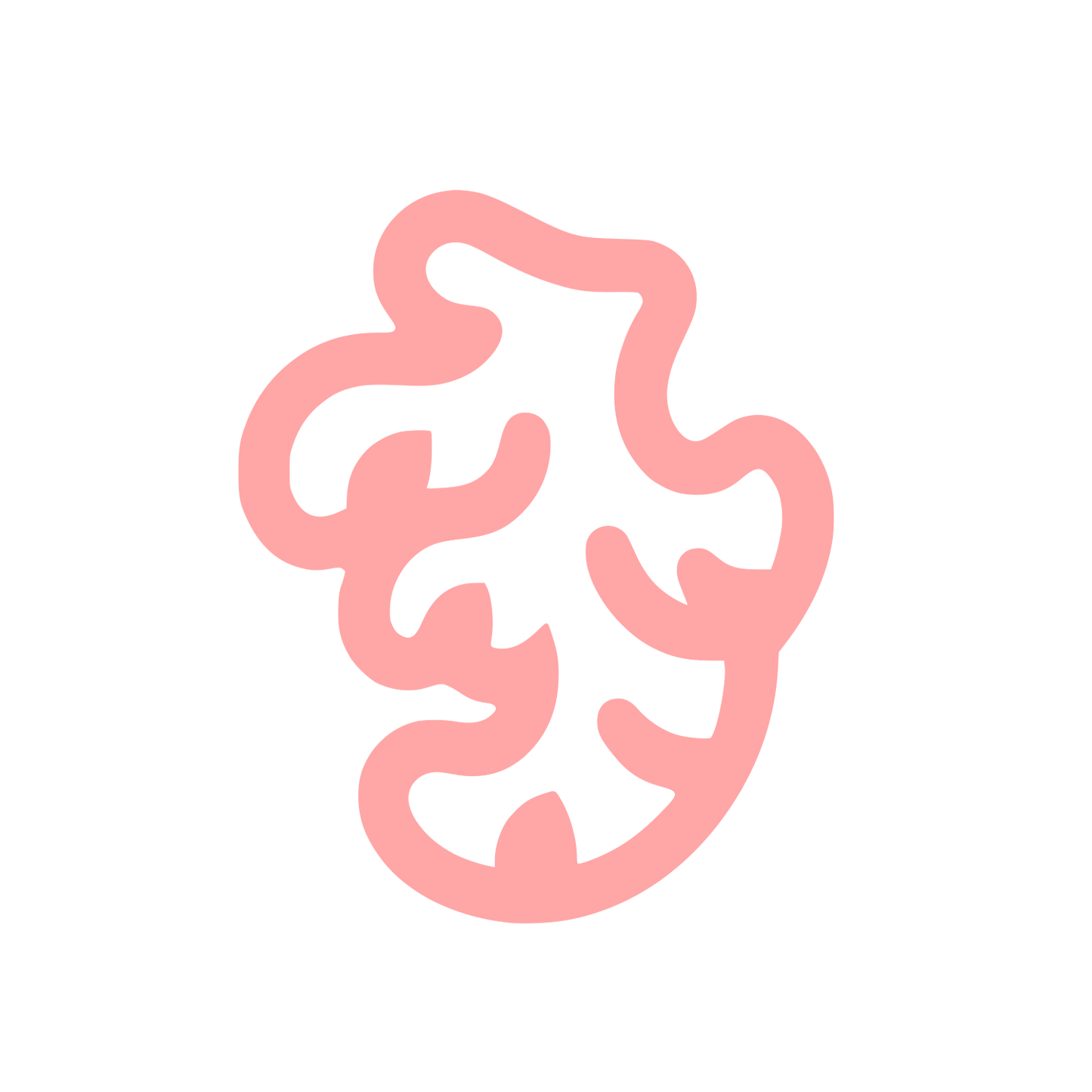 Ginger Root Logo #ffa6a6
