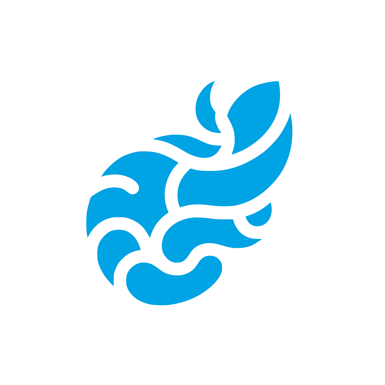 Logo Design Element #00a3e4