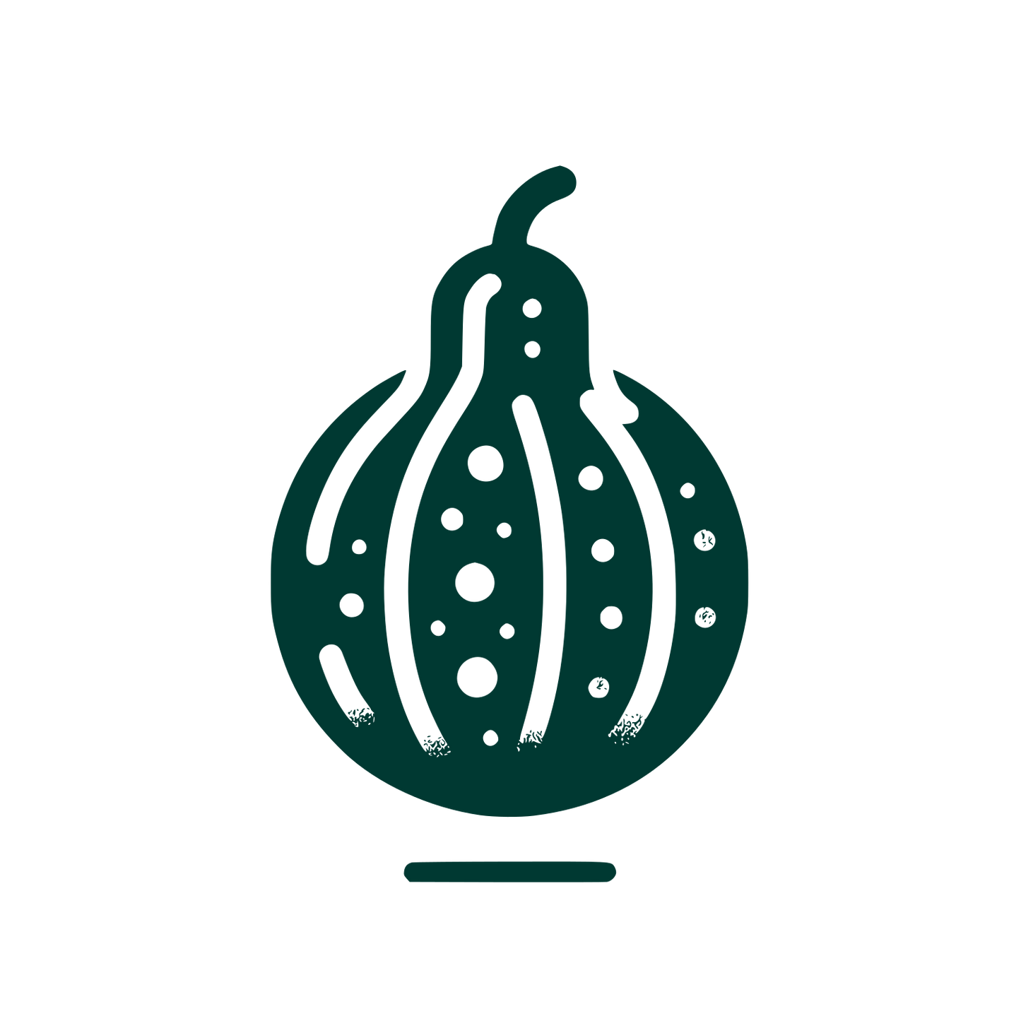 Gourd Shape Logo #003932