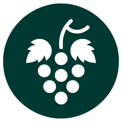 Grape Cluster Logo #003932