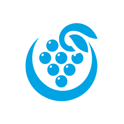Grape Cluster Logo #00a3e4
