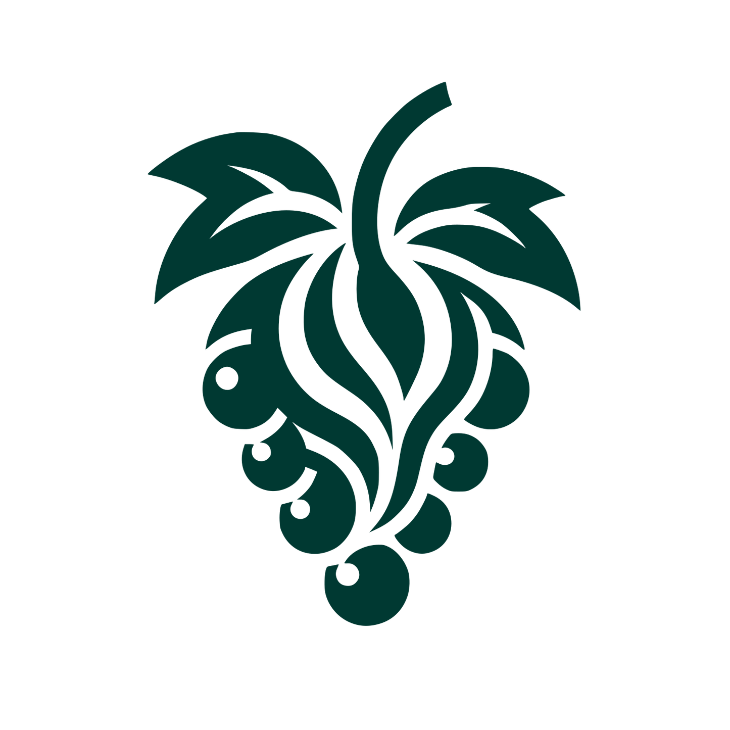 Grape Leaf Logo #003932
