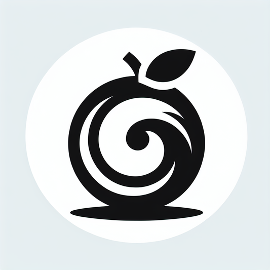 Logo of a Swirling Fruit