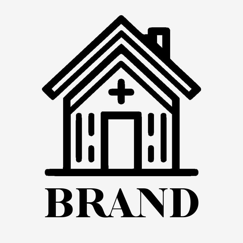 House Cross Sign Logo preview