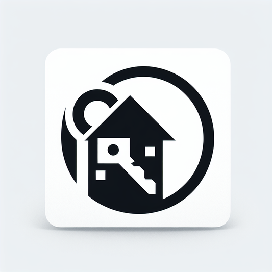 House Keyhole Key Logo