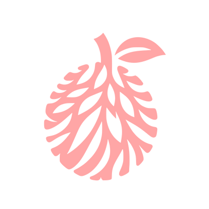 Leafy Logo Design #ffa6a6
