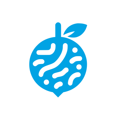 Fruit Tree Logo Design #00a3e4