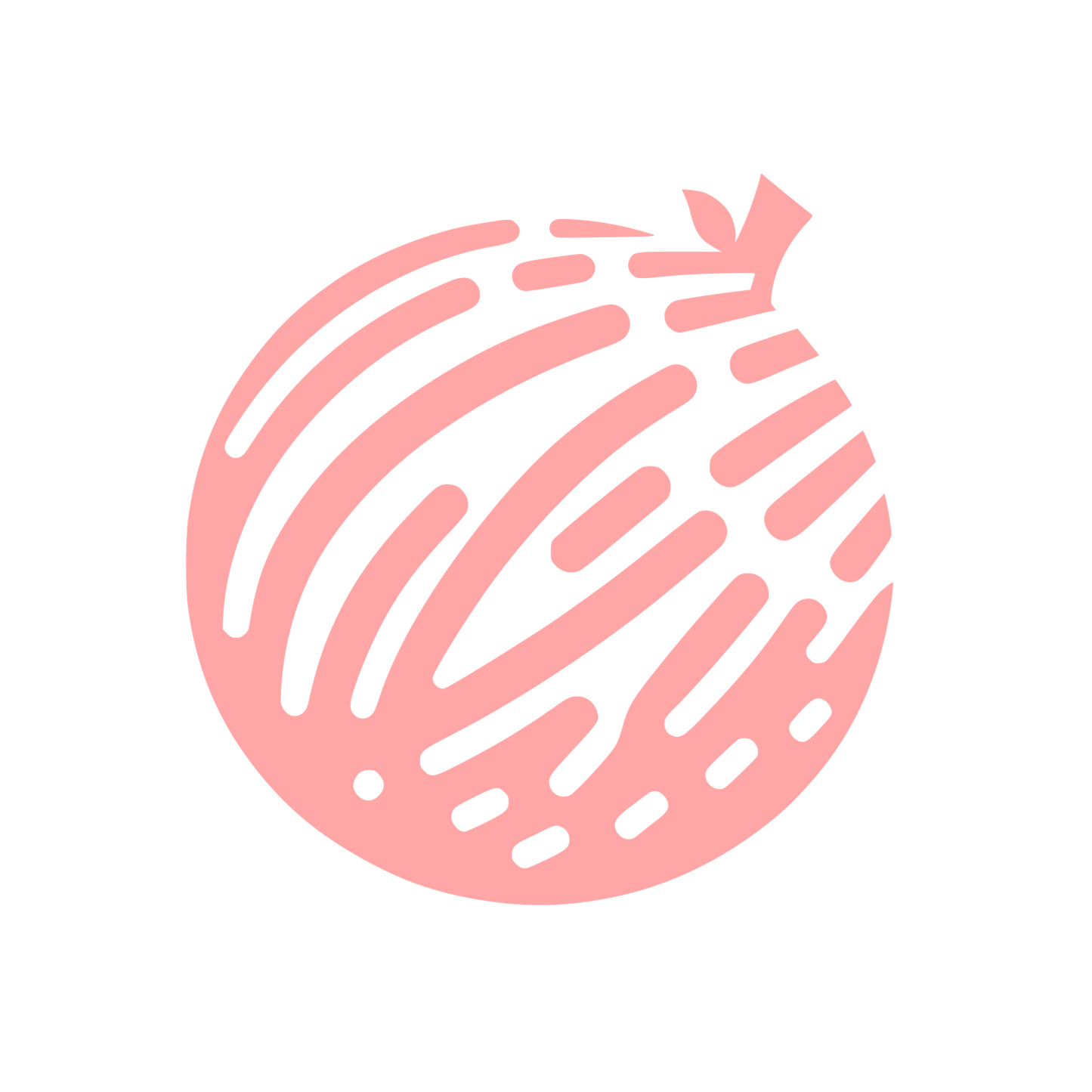 Jackfruit Bold Logo #ffa6a6