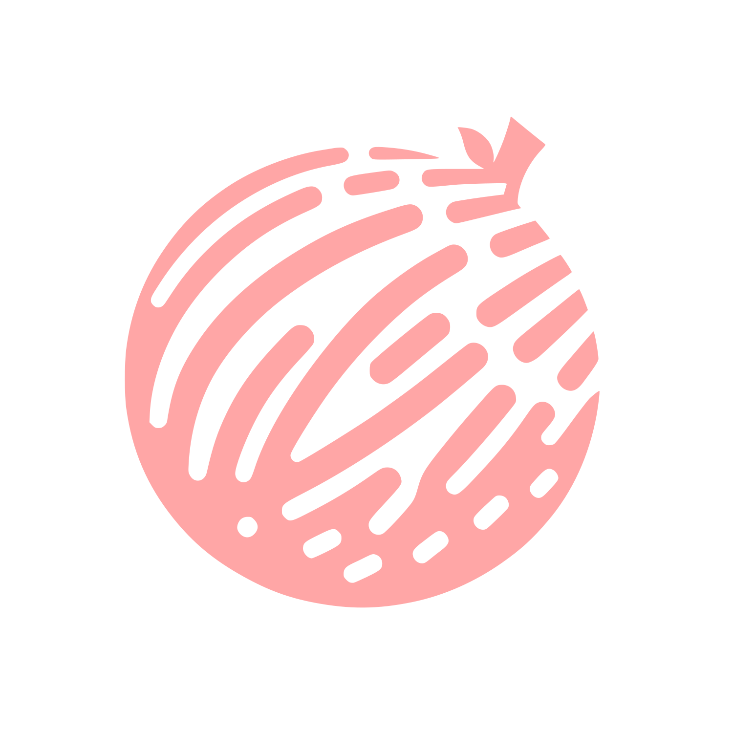 Jackfruit Bold Logo #ffa6a6