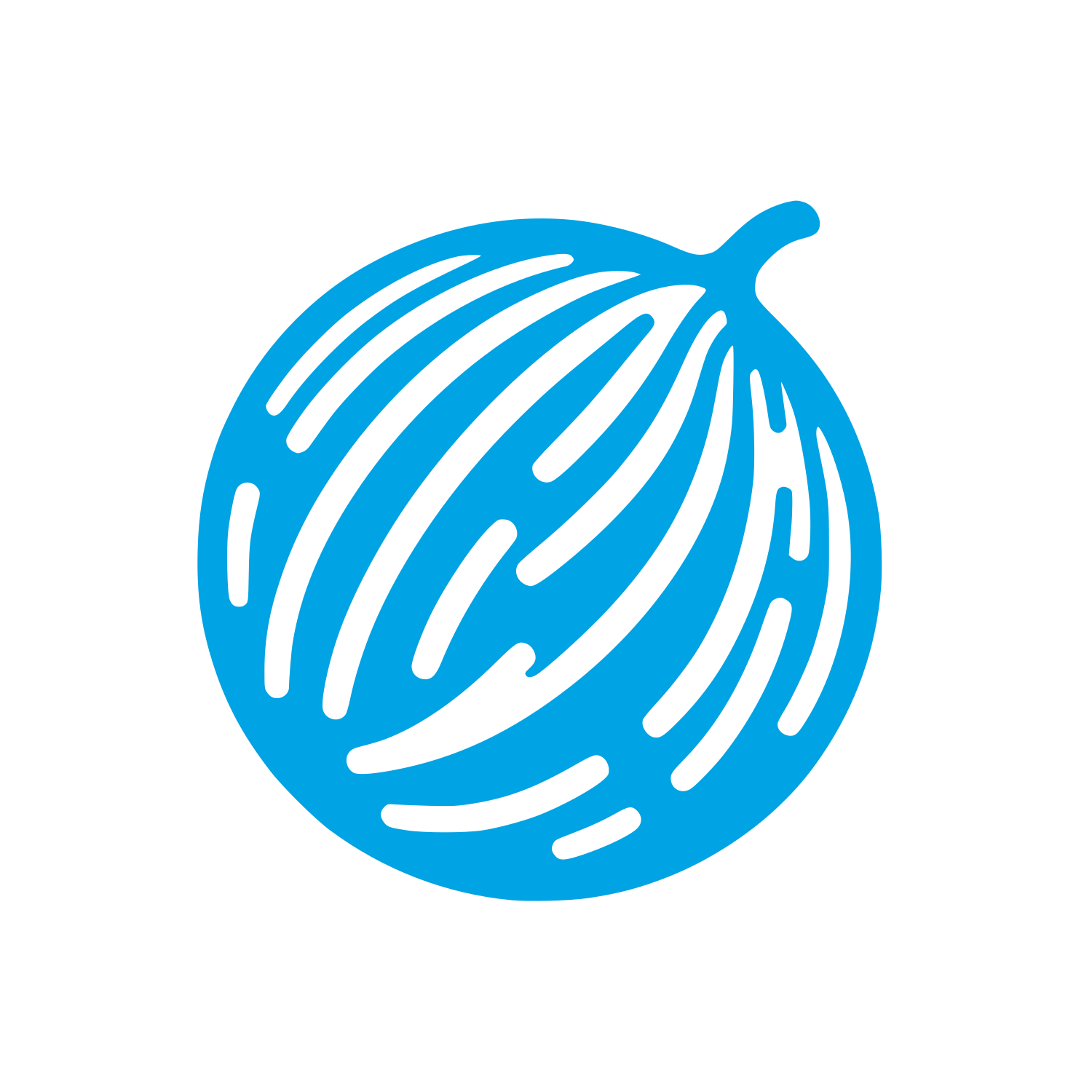 Logo for Yarn Brand #00a3e4
