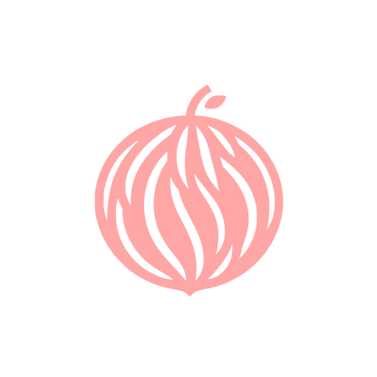 Leafy Fruit Logo #ffa6a6