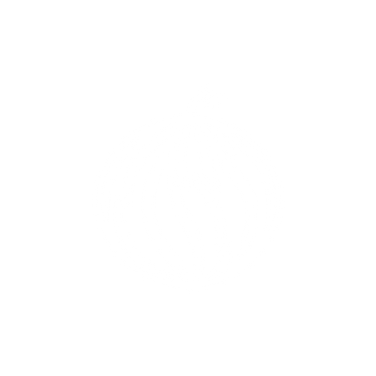 Leafy Fruit Logo #ffffff