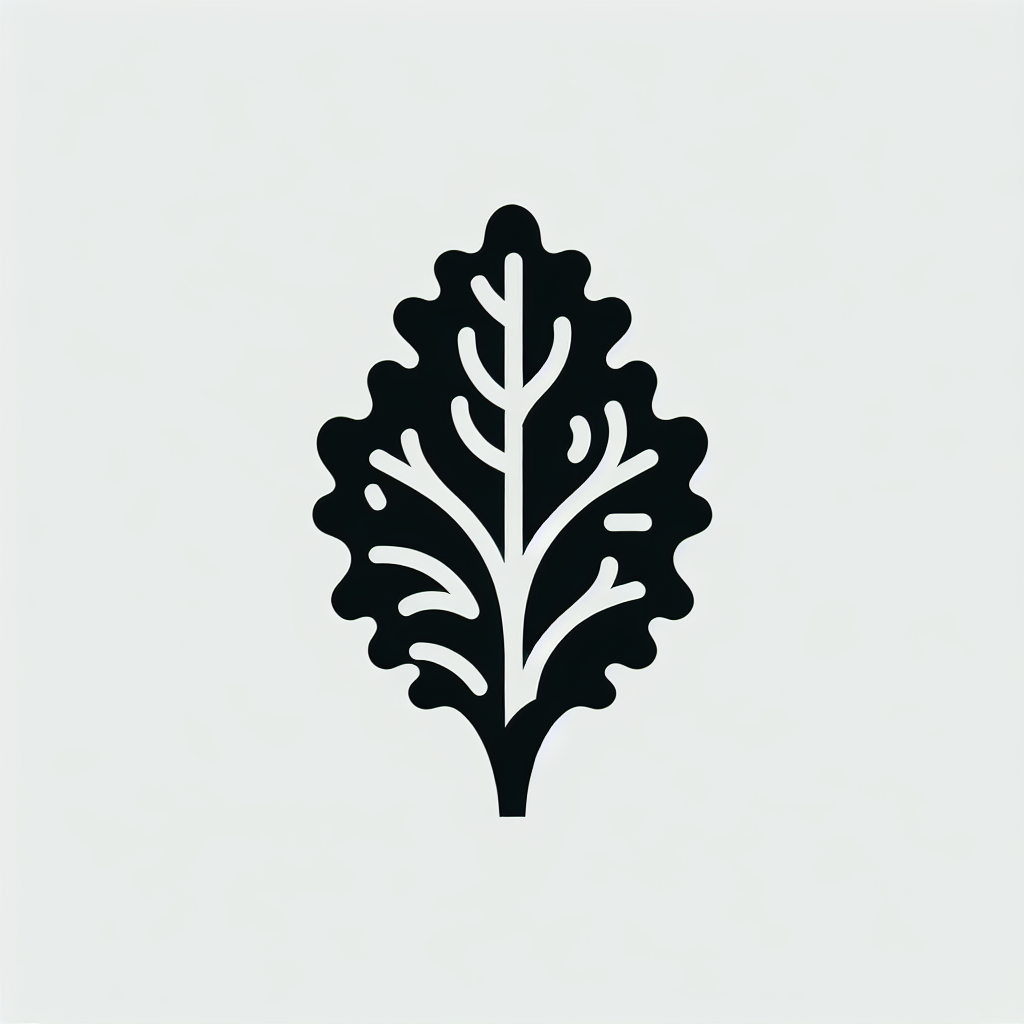 Leaf Shape Logo