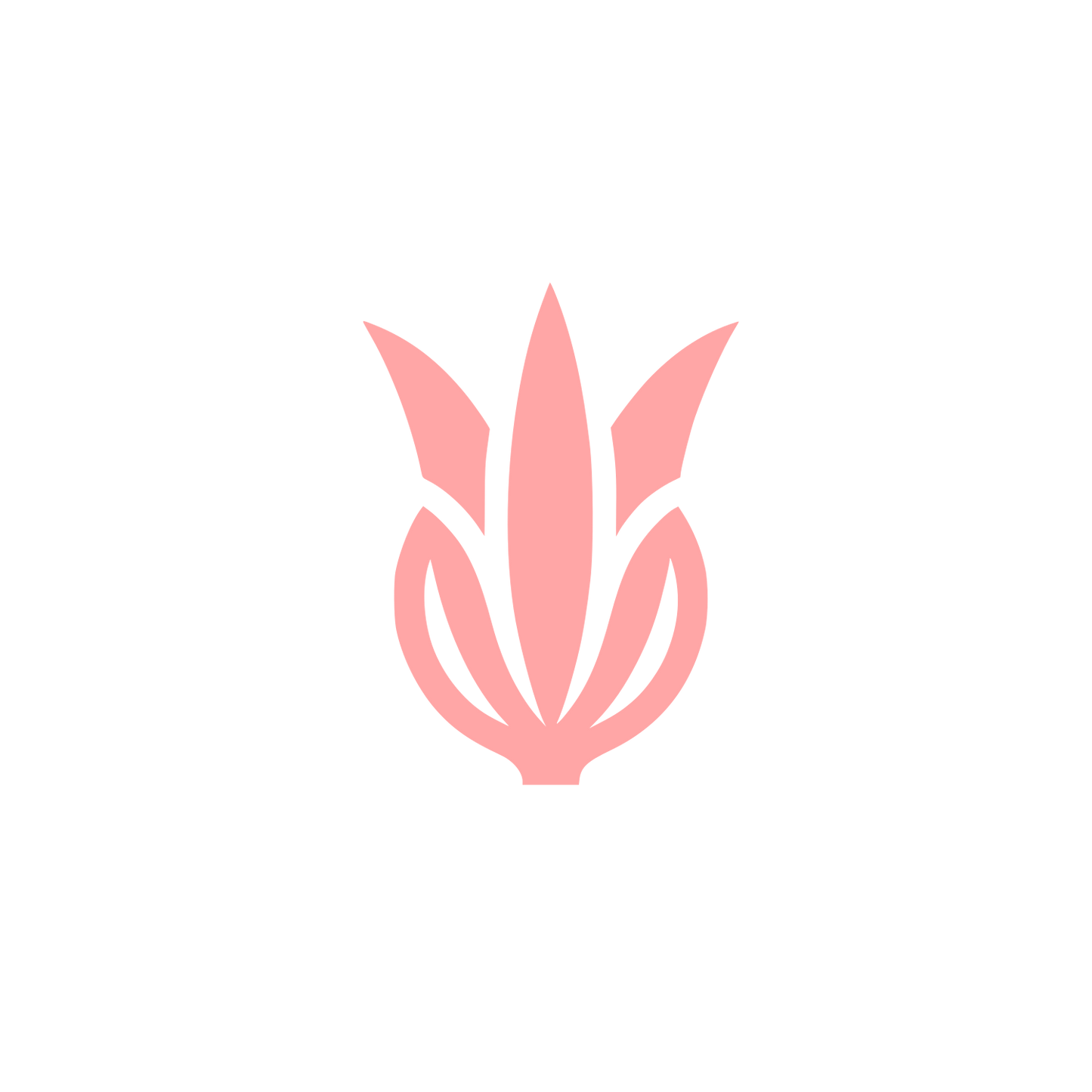 Leek Floral Logo #ffa6a6