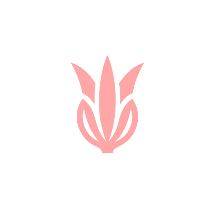 Leek Floral Logo #ffa6a6