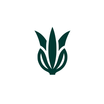 Leek Floral Logo #003932