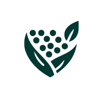 Leaf and Grapes Logo #003932