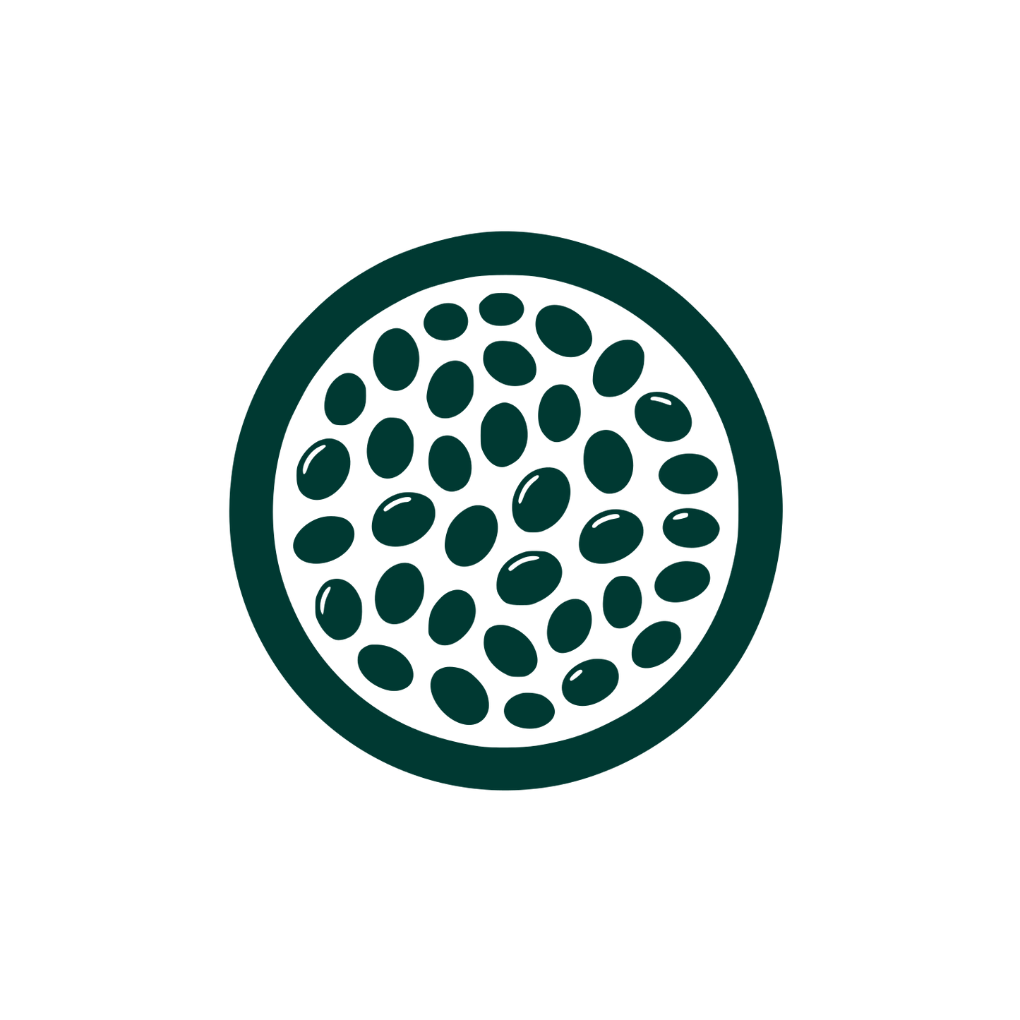 Seed Pattern Logo #003932